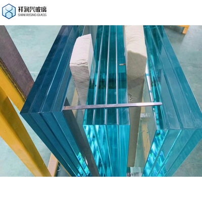 10mm 1.52 PVB 10mm 21.52mm Ultra Clear Low Iron Tempered Laminated Vsg Safety Glass για εξωτερικούς χώρους 5