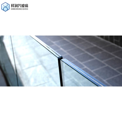 10mm Sandblasting Frosted Laminated Glass με απαιτήσεις πελατών