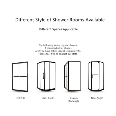 Ως ο πελάτης κορυφαίο πάχος Frameless Design 600mm swing ντουζ πόρτα με διαυγές γυαλί