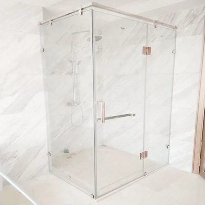 Ως ο πελάτης κορυφαίο πάχος Frameless Design 600mm swing ντουζ πόρτα με διαυγές γυαλί