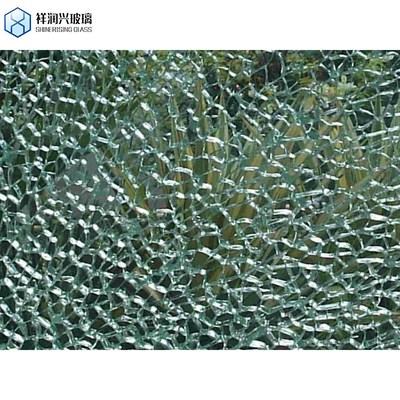 8mm 10mm 12mm Fluted Tempered Glass για την ασφάλεια Ιδιωτικότητα Tecture Reeded Pattern Build