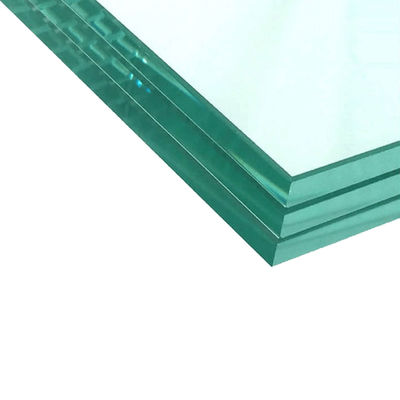 Γυαλί κατασκευής με ειδικό μέγεθος Στερεωμένο επικαλυμμένο γυαλί ασφαλείας με 0,76 PVB φιλμ