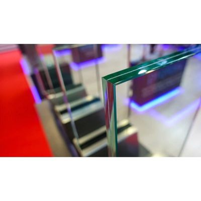 Στερεό στρωμένο γυαλί με ταινία PVB 6mm 10mm 12mm πάχος GB15763.2-2005 πρότυπο