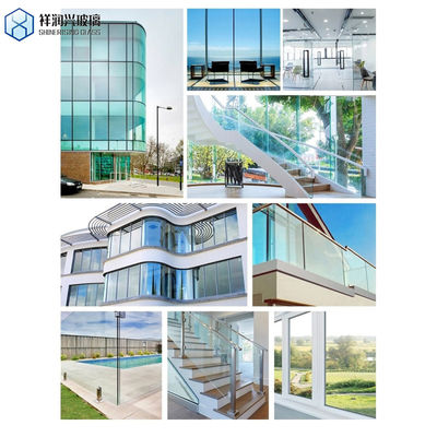 Δημόσιο φράγμα ανέμου 1,8 μέτρα υψηλό φράχτης γυαλιού αλουμινίου με πρότυπο GB15763.2-2005