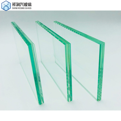 Εξωτερικά 12.8mm Custom Size Διαφανές κτίριο Κατασκευή σάντουιτς γυαλί στρωμένο γυαλί