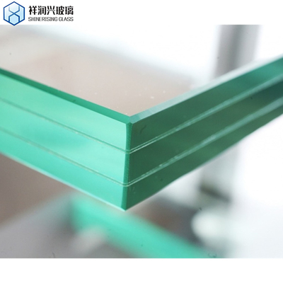 Πιστοποιημένο CE 6.38/8.38/10.38/12.38mm Διαυγές/χρωματιστό στρωμένο γυαλί με γυαλισμένες άκρες