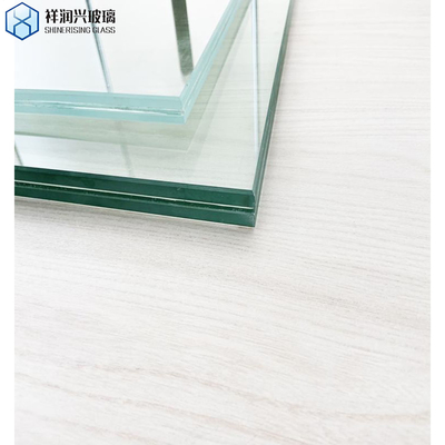 Πιστοποιημένο CE 6.38/8.38/10.38/12.38mm Διαυγές/χρωματιστό στρωμένο γυαλί με γυαλισμένες άκρες
