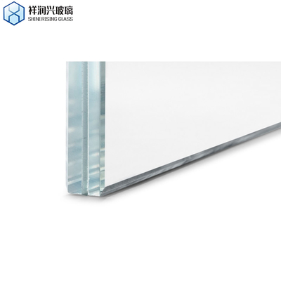Προσαρμοσμένο αίτημα 6.3mm 8.3mm 10.3mm Διαυγές πλακωμένο γυαλί επίπεδα γυαλισμένα άκρη εργασίας