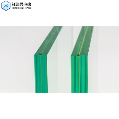 Προσαρμοσμένο αίτημα 6.3mm 8.3mm 10.3mm Διαυγές πλακωμένο γυαλί επίπεδα γυαλισμένα άκρη εργασίας