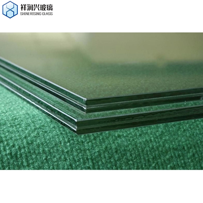 Προσαρμοσμένο αίτημα 6.3mm 8.3mm 10.3mm Διαυγές πλακωμένο γυαλί επίπεδα γυαλισμένα άκρη εργασίας