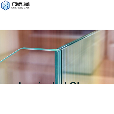6.3mm / 6.38mm Διαφανές στρωμένο γυαλί μονό γυαλί με σύρμα / διακοσμητικό / μπάνιο