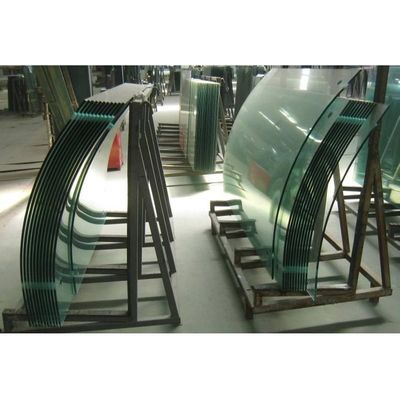 10 mm 12 mm Σκληρωμένο σιδηρούνυμο θραυσμένο γυαλί για περιφραγμένο φράχτη χωρίς πλαίσιο