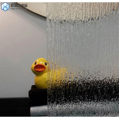 Προσαρμοσμένο αίτημα 5mm Διαφανές Showerlite Pattern γυαλί Στερεό χρώμα