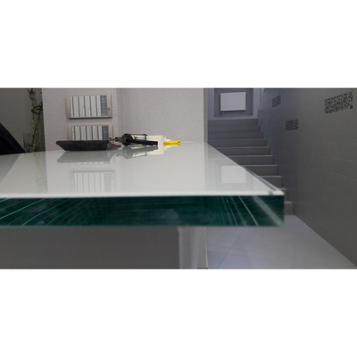 6mm 8mm 10mm 12mm 15mm 19mm Υπεραστισμένη γυάλινη πισίνα με επίπεδη γυαλισμένη άκρη