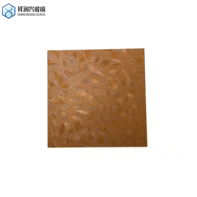 2mm 3mm 4mm 5mm 6mm 8mm 10mm Ultra Clear Float Glass Brown Embossed Glass για κτίρια