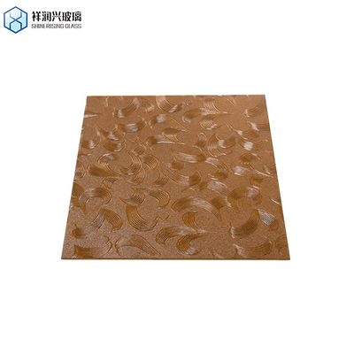 2mm 3mm 4mm 5mm 6mm 8mm 10mm Ultra Clear Float Glass Brown Embossed Glass για κτίρια
