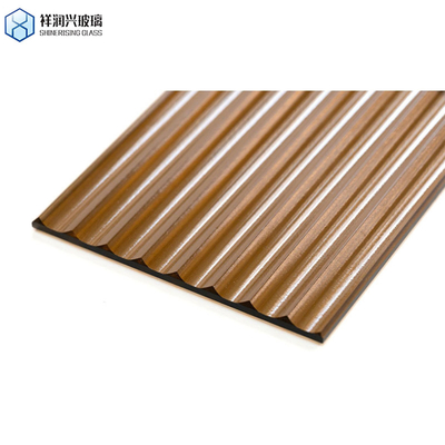2mm 3mm 4mm 5mm 6mm 8mm 10mm Ultra Clear Float Glass Brown Embossed Glass για κτίρια