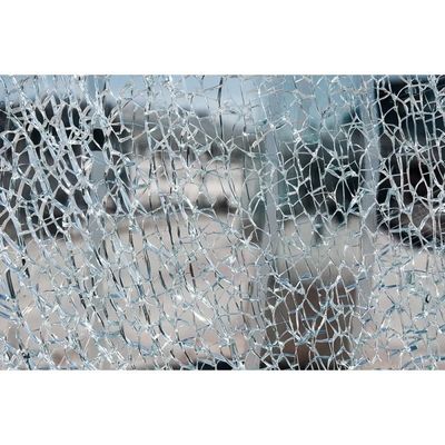 GB15763.2-2005 Συμμορφούμενο άρθρο Qingdao 8mm Euro Gray Crystal Gray Tempered Glass για διαχωριστικά