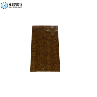 4mm 5mm 6mm Διαυγές καφέ γυαλί με μοτίβα για επίπεδες επιφάνειες από το Qingdao Karatachi Flora