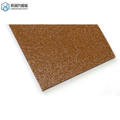 Σκληρή δομή Διαυγές γκρι χάλκινο 3mm 4mm 6mm Karatachiqingdao Φλόρα Φλούτα Παράδειγμα γυαλί