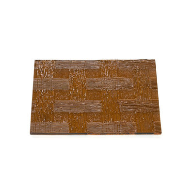 Mayflower Rose Oceanic Night Pearl Design Figure Καφέ διαμορφωμένο γυαλί 3mm 4mm 5mm Προσαρμοσμένο