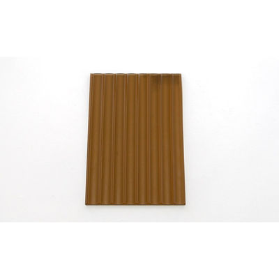 3mm 4mm 5mm Προσαρμοσμένο μοτίβο Χρωματιστό γυαλί Καφέ Εκτυπωμένο γυαλί Ασφάλειας