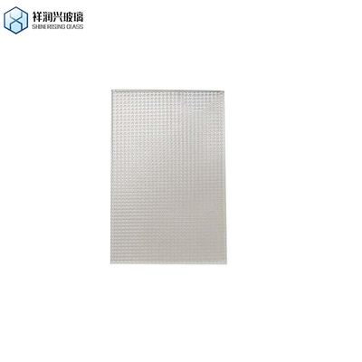 Προσαρμοσμένο Karatachi Qingdao Mistlite Flora Fluted Pattern Glass Flat Polished Edge Εργασία