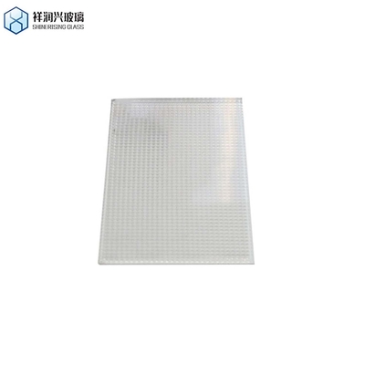 Προσαρμοσμένο Karatachi Qingdao Mistlite Flora Fluted Pattern Glass Flat Polished Edge Εργασία