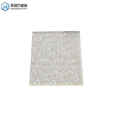 Προσαρμοσμένο Karatachi Qingdao Mistlite Flora Fluted Pattern Glass Flat Polished Edge Εργασία