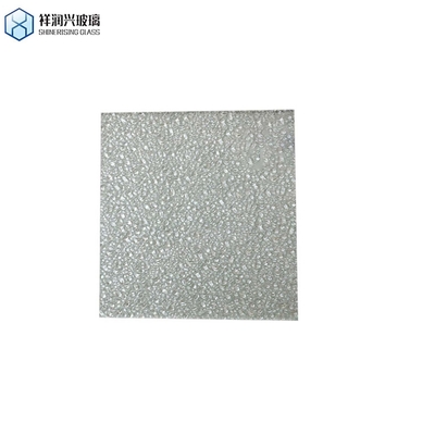 Προσαρμοσμένο Karatachi Qingdao Mistlite Flora Fluted Pattern Glass Flat Polished Edge Εργασία