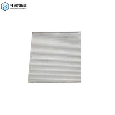 4mm 5mm 6mm Διαυγές χρώμα με μοτίβα γυαλί/υφασμένο με μοτίβα γυαλί επίπεδα γυαλισμένα άκρα