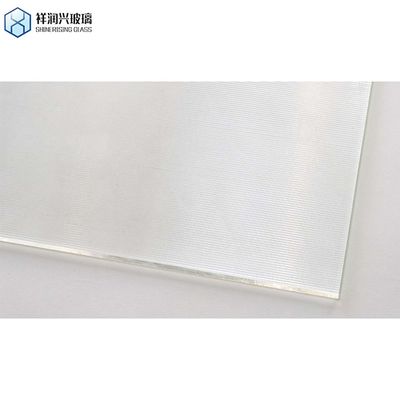 Προσαρμοσμένο 2440X4200mm διαυγές σκληροποιημένο γυαλί με λογότυπο και προσαρμοσμένο μοτίβο γυαλιού