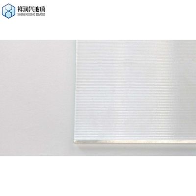 Προσαρμοσμένο 2440X4200mm διαυγές σκληροποιημένο γυαλί με λογότυπο και προσαρμοσμένο μοτίβο γυαλιού