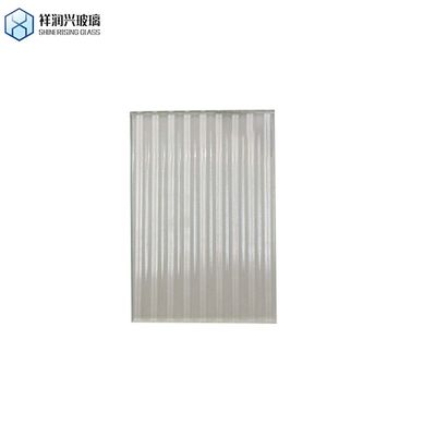 6mm 6.8mm Διαφανές καλωδιωμένο Qingdao Patterned Glass Διαμάντι / Κρυστάλλινο / Chinchilla / Nashiji