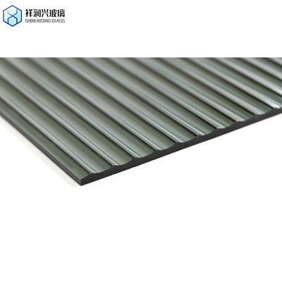 Διαυγές χάλκινο Καρατάτσι Qingdao Mistlite Flora Fluted Pattern Glass 3mm-8mm στο Qingdao