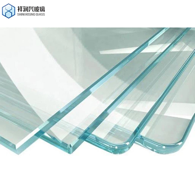 Κατασκευή 6mm 10mm Ultra Clear Tempered Glass Sheet με Πιστοποιητικό και End Cap Packaging