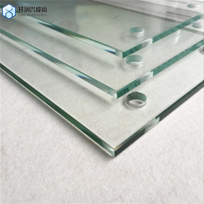 Κατασκευή 6mm 10mm Ultra Clear Tempered Glass Sheet με Πιστοποιητικό και End Cap Packaging