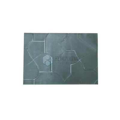 Προσαρμογή 5mm 8mm 2100mmx2400mm Ultra Clear Moru Figured Pattern Glass για παράθυρο