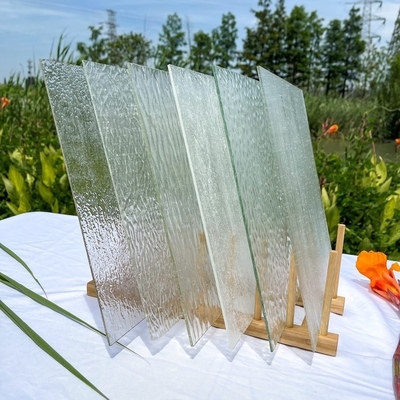3mm 4mm 5mm Καρατάτσι κτίριο Nashiji Flora Pattern Glass για εσωτερική διακόσμηση