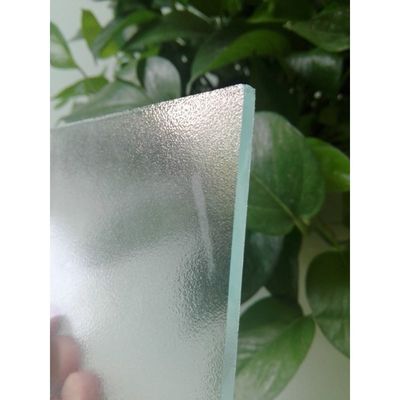 2100mm X 2440mm Μέγεθος Σκληρή δομή Διαυγές Moru Σχήμα γυαλιού Παράδειγμα γυαλιού ISO πιστοποιημένο