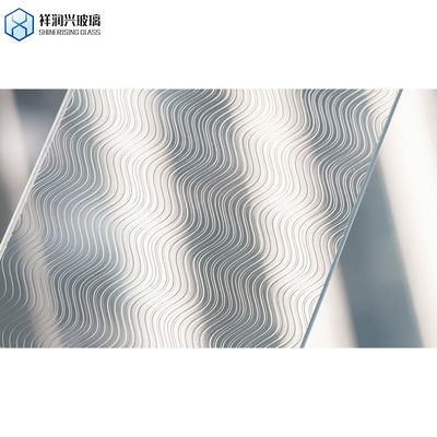 10mm 12mm Διαφανές μοτίβο Καλύτερο θερμαινόμενο γυαλί Πίνακες φράχτη Σκληροποιημένο στρωμένο γυαλί