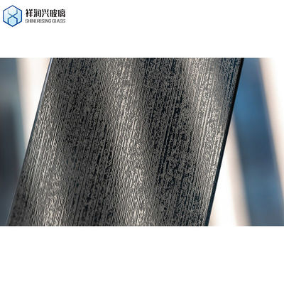 Στερεόχρωμο ανακλαστικό γυαλί για δομή παράθυρου/θυρας κτιρίου από μαύρο γυαλί