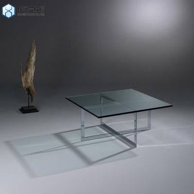 8mm Επενεργοποιημένο γυαλί Επενεργοποιημένο γυαλί ασφαλείας Σχήμα φύλλου γυαλιού κτιρίου/κτίριο/διαφανές γυαλί