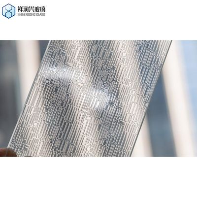 Επίπεδο γυαλί με μοτίβα 3mm-8mm με μοτίβα Karatachi/Moru/Tempered Glass