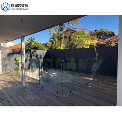 6-8mm Ultra Clear Coloured Tinted Tempered Glass για ντους Φυσικά σκληρό γυαλί