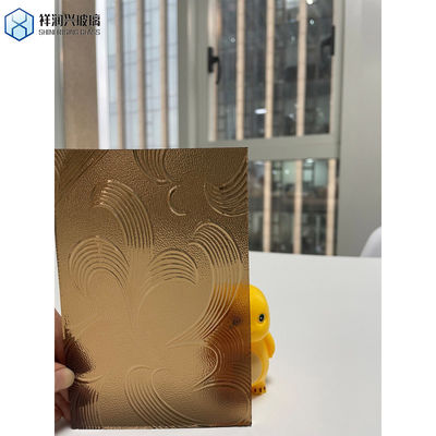 Διαφανές γυαλί πλωτή 4mm χάλκινο διαμαντένιο γυαλί με πιστοποιητικό SGS