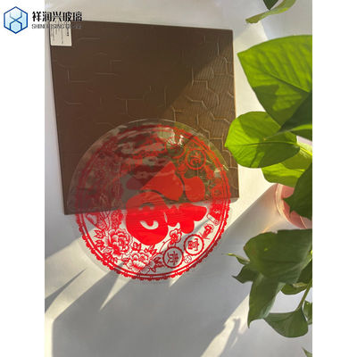 Κύκλωμα πλωτού γυαλιού χάλκινου χρώματος Ultra Clear Karatachi Pattern