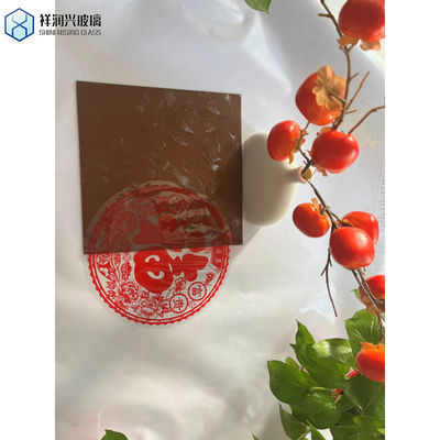 Πιστοποιημένο CE Διαυγές σκούρο μπλε πράσινο ευρώ χάλκινο γκρι CNG πλωτό χρωματισμένο ανακλαστικό γυαλί