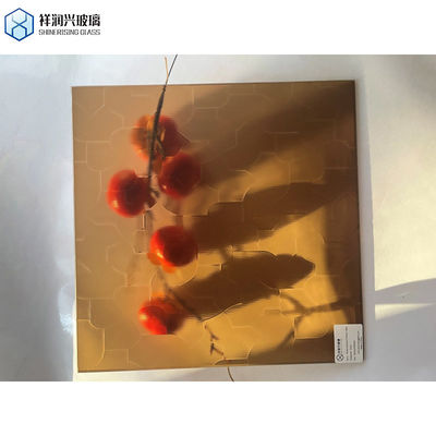 3-6mm Διαυγές Ασημένιο Χάλκινο Γκρίζο Γαλάζιο Πράσινο Άξιο Έγγραφο Παγωμένο Γυαλί Τέχνη για διακοσμητική πόρτα τοίχου Βαλυστάρα Έπιπλα γυαλί