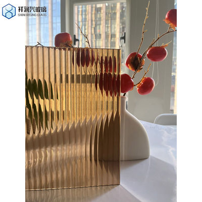 Κατώτατο χάλκινο γκρι μπλε πράσινο οξύ χαραγμένο παγωμένο γυαλί για παράθυρα και διαχωριστικά γραφείων